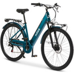 Nilox J7 Ηλεκτρικό Ποδήλατο Πόλης 28" 250W με Δισκόφρενα Πετρόλ