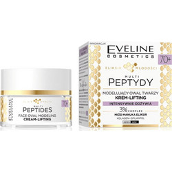 Eveline Elixir Of Youth Multi Peptides Face Oval Modeling Cream-Lifting 70+ 50ml