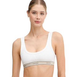 Calvin Klein Μπουστάκι χωρίς Μπανέλα Λευκό LV00QF8365-100