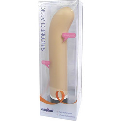 Seven Creations Silicone Classic Δονητής G-Spot 19cm Flesh