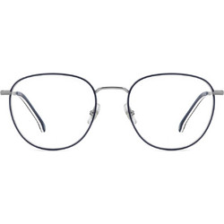 Carrera CA354 V84 Ανδρικός Σκελετός Γυαλιών Οράσεως Μεταλλικός Ασημί Μαύρος