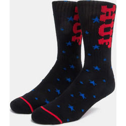 Huf Stars Ανδρικές Κάλτσες Ψηλές με Σχέδια Μαύρες SK00643