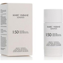 Marc Inbane Cool White Αντηλιακό Stick Προσώπου & Σώματος με Χρώμα SPF50+ 15gr