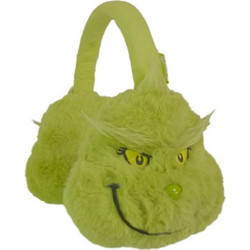 Lazerbuilt Grinch Plush Ασύρματα Bluetooth Παιδικά Ακουστικά Over Ear Πράσινα