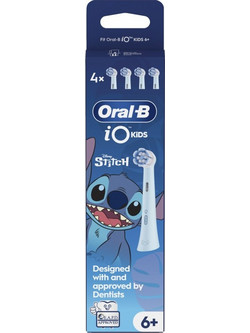 Oral-B Stitch Ανταλλακτικές Κεφαλές Παιδικής Ηλεκτρικής Οδοντόβουρτσας 4τμχ