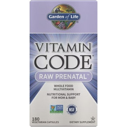 Garden of Life Vitamin Code Raw Prenatal 180 Κάψουλες