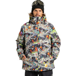 DC Basis Print ADYTJ03097-KTA4 Ανδρικό Μπουφάν για Ski & Snowboard