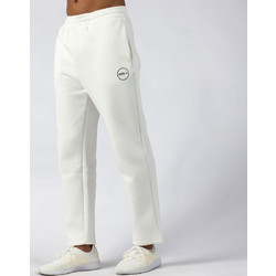 GSA Ανδρικό Παντελόνι Φόρμας Fleece Λευκό 343805-5387