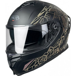 Pilot Helmets Corsair SV City Matt Black Κράνος Μηχανής Full Face 1550gr