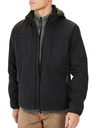 Camel Active Ανδρικό Μπουφάν Χειμωνιάτικο Softshell Μαύρο C252NOS-430120-9N61-88