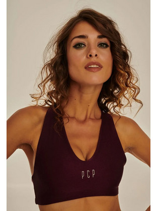 PCP Jacqueline Αθλητικό Μπουστάκι με Μέτρια Στήριξη Μπορντό