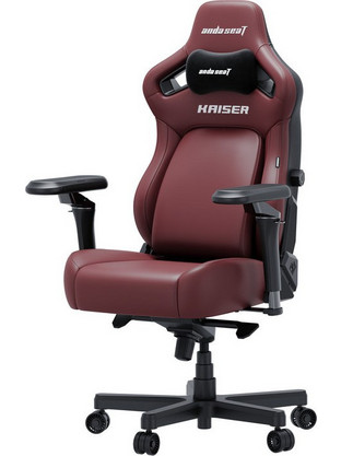 Anda Seat Kaiser 4 V2 XL 6D Καρέκλα Gaming Δερματίνης με Ρυθμιζόμενα Μπράτσα Μπορντό 278-86-ADSK42XM