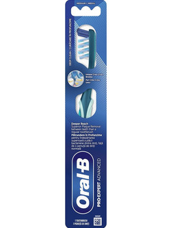 Oral-B Pro Expert Advanced Medium Oδοντόβουρτσα Πετρόλ