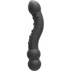 Zenn Silicone Double Πρωκτικό Dildo 18cm Μαύρο