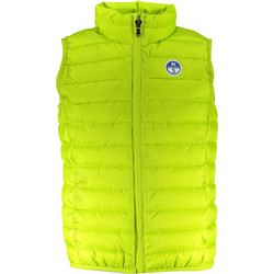 North Sails Αμάνικο Παιδικό Μπουφάν Χειμωνιάτικο Puffer Lime 701927000-VE0473