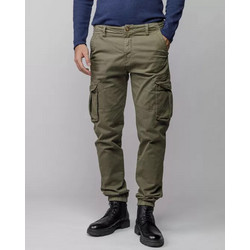 Devergo Ανδρικό Παντελόνι Cargo Joggers Ελαστικό Κανονική Εφαρμογή Χακί 1D25FW1003LP6101
