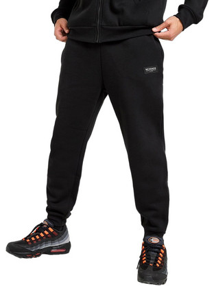 Mckenzie Rocco Ανδρικό Παντελόνι Φόρμας Fleece με Λάστιχο Μαύρο MCKTM16981007