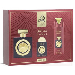 Lattafa Pride Nebras Eau de Parfum 100ml + 20ml + Deodorant Spray 200ml