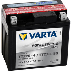 Varta Μπαταρία Μοτοσυκλέτας Powersports 120A 5Ah