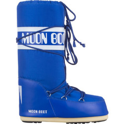 Moon Boot Γυναικεία Μποτάκια Χιονιού Πλατφόρμα Royal Blue με Γούνα 14004400-075