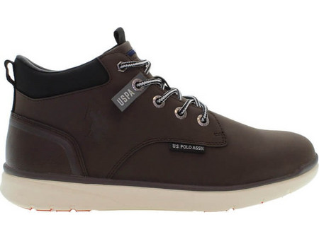 U.S. Polo Assn. Ανδρικά Μποτάκια Καφέ YGOR010-DBR