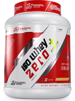Immortal Nutrition Iso Whey Zero & Creatine Orange Cream Πρωτεΐνη Ορού Γάλακτος Γράμμωσης Χωρίς Λακτόζη & Γλουτένη 1kg
