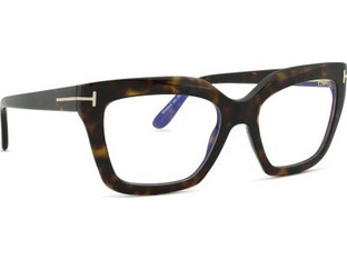 Tom Ford FT6093-B 052 Γυναικείος Σκελετός Γυαλιών Οράσεως Κοκάλινος Καφέ