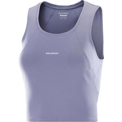 Salomon Γυναικείο Αθλητικό Crop Top Λιλά C24220