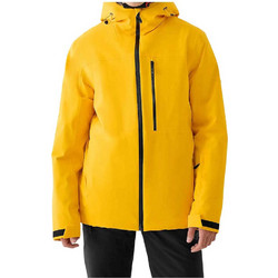 4F Ανδρικό Μπουφάν Χειμωνιάτικο Puffer Κίτρινο 4FWAW25TTJAM0877-71S