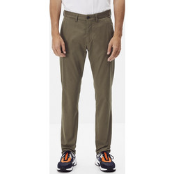 Celio Ανδρικό Παντελόνι Chino Ελαστικό Κανονική Εφαρμογή Χακί C-POBELT