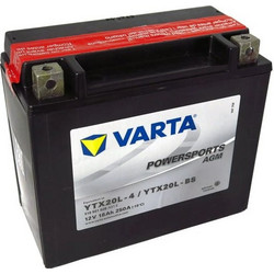 Varta Μπαταρία Μοτοσυκλέτας TX20L-BS 250A 18Ah