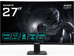 Gigabyte GS27FC2 VA HDR Curved Gaming Monitor 27" 1920x1080 FHD 240Hz 1ms