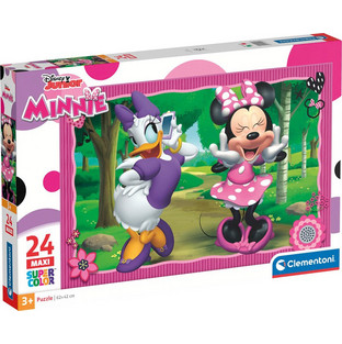 Παιδικό Puzzle Clementoni Maxi Supercolor Disney Minnie 24 Κομμάτια