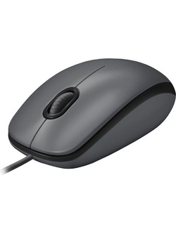 Logitech M100 Ενσύρματο Ποντίκι Grey