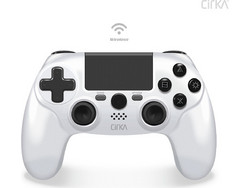 Hyperkin Cirka NuForce Wireless Controller για PC & PS4 White