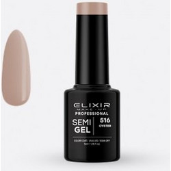 Elixir 516 Oyster Ημιμόνιμο Βερνίκι Νυχιών 5ml