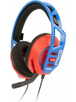 Nacon RIG 300HN Pro Gaming Headset Over Ear Blue Red