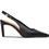 Tommy Hilfiger Γόβες Slingback Δερμάτινες με Λεπτό Ψηλό Τακούνι Μαύρες FW0FW08636-BDS