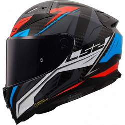 LS2 FF811 Vector II Carbon Savage White Blue Red Κράνος Μηχανής Full Face 1300gr