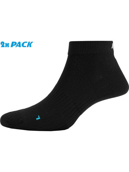 P.A.C SP 2.0 Sport Quarter Function Ανδρικές Κάλτσες Κοντές Μαύρες 2Pack 01-8037-05-200