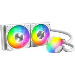 Montech HyperFlow 240 White Υδρόψυξη CPU 120mm ARGB για Socket AM3 / AM3+ / 2011 / 2066 / 2011-3 / AM4 / 1200 / 1700 / AM5 / 115x