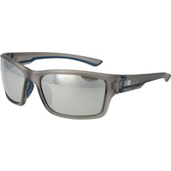 Champion CU5143-59C02 Ανδρικά Γυαλιά Ηλίου Ορθογώνια Κοκάλινα Γκρι με Aσημί Φακό