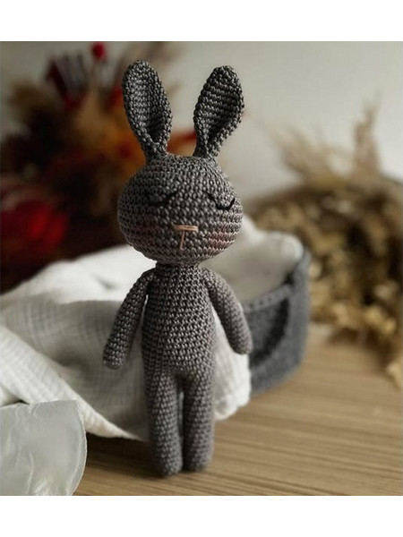 Χειροποίητος Λαγός 28cm RABBIT-008