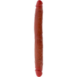 ToyJoy Get Real Double Ended Διπλό Dildo 35cm Caramel