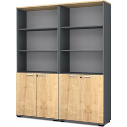 Megapap Venturo Βιβλιοθήκη 160x40x200cm GP100-0279,1