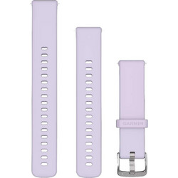 Garmin Quick Release Λουράκι Σιλικόνης Silver / Periwinkle (Universal 18mm)