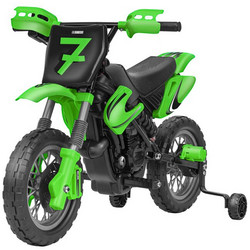 Globo MotoCross Ηλεκτροκίνητο Παιδικό Μηχανάκι 12V Πράσινο 42922
