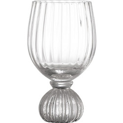 Bloomingville Ποτήρι Κρασιού Γυάλινo Κολωνάτο Taurin 430ml 82060802