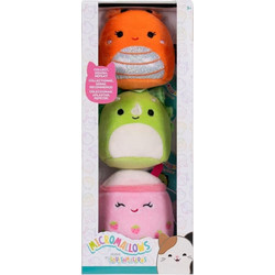 Jazwares Squishmallows Micromallows Σετ 3τμχ 6cm SQMM0192