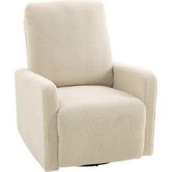 HOMCOM Πολυθρόνα Relax Ανακλινόμενη Μπεζ 83B-586V00BG